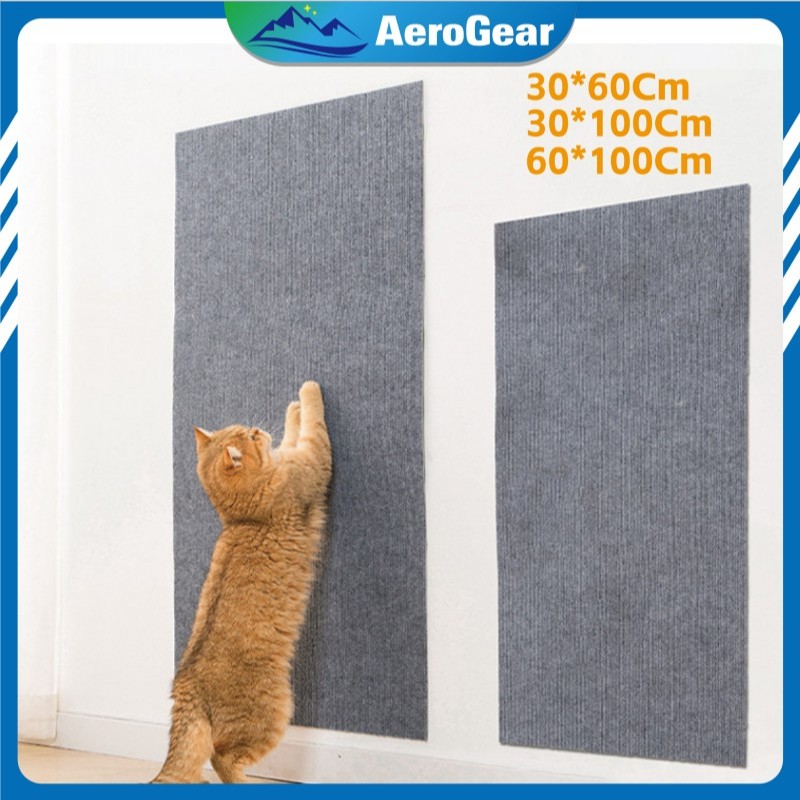 Karpet Cakaran Kucing Tembok Dinding Cat Scratcher Mat Mainan Kucing Serbaguna