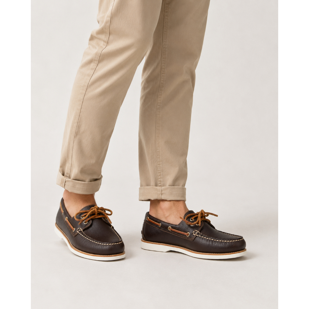 Sepatu Sperry Top Sider Gold Cup 2 Eye Boat Shoe Brown Original