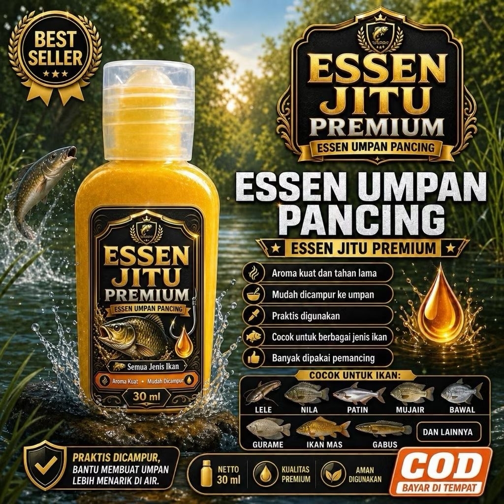 Essen Jitu Premium (Essen Umpan Pancing)