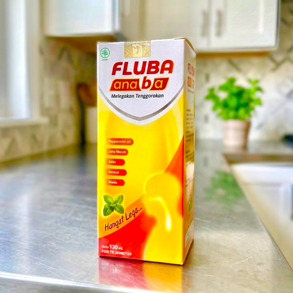 Fluba Anaba Madu Herbal Melegakan Tenggorokan Anak & Dewasa