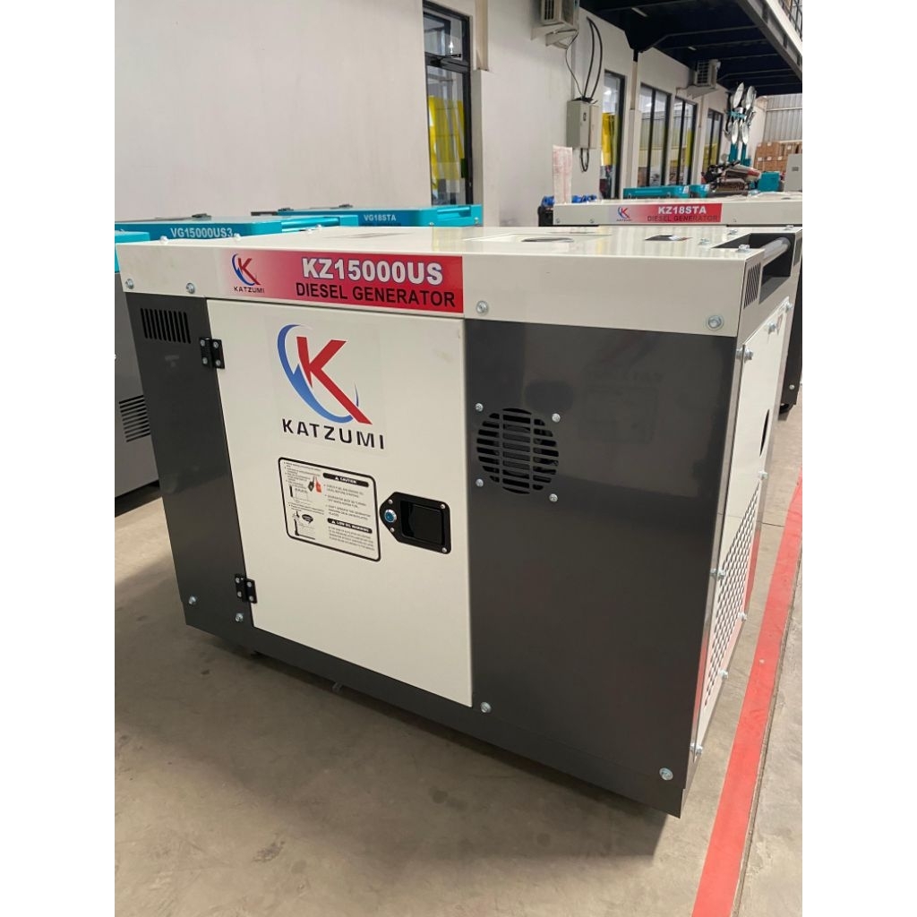Genset Katzumi 12kva 10000watt 1 phase kz15000us