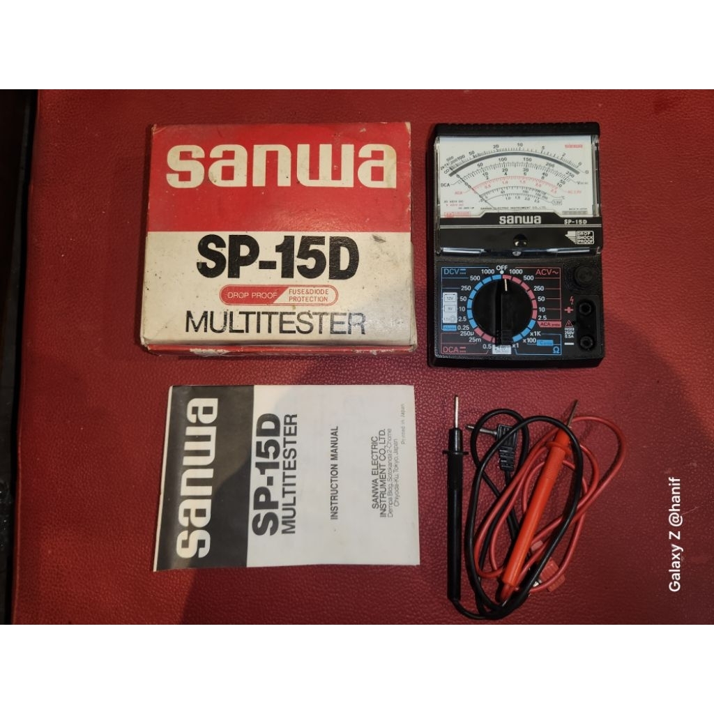 avometer multitester Sanwa SP-15D original japan