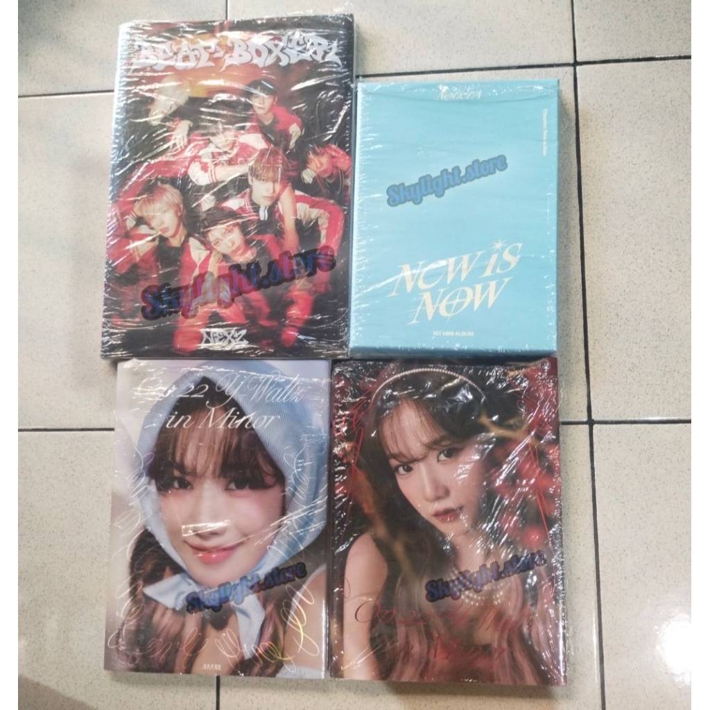 (BACA DESKRIPSI ) ALBUM UNSEALED NEXZ NOUERA JO YURI