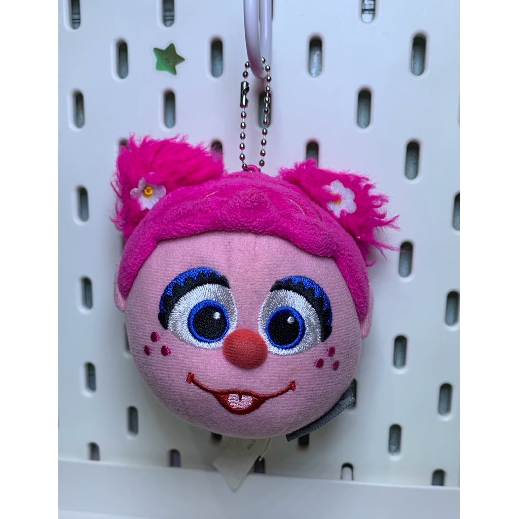 keychain  plushie kepala abby cadabby sesame street // gantungan kunci abby cadabby sesame streetbe