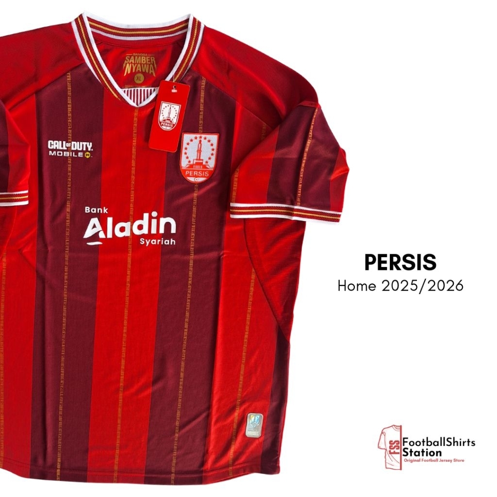 Jersey Persis Solo Home 2025/2026 Player Issue Size XL Original