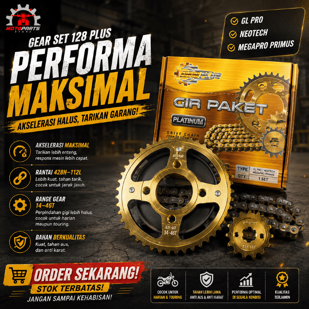 GEAR GIR SET GIR PAKET GLPRO NEOTECH GL MAX MEGAPRO PRIMUS