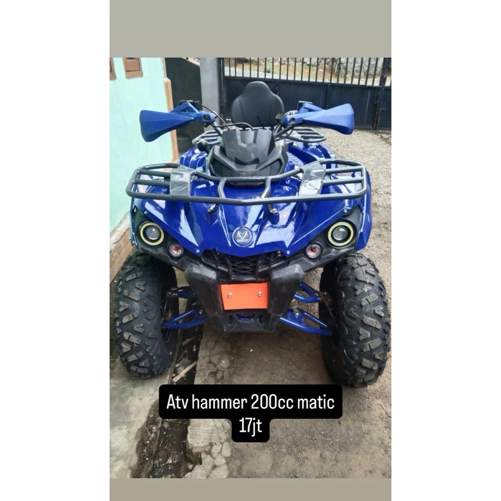 atv hammer 200cc matic second bekas