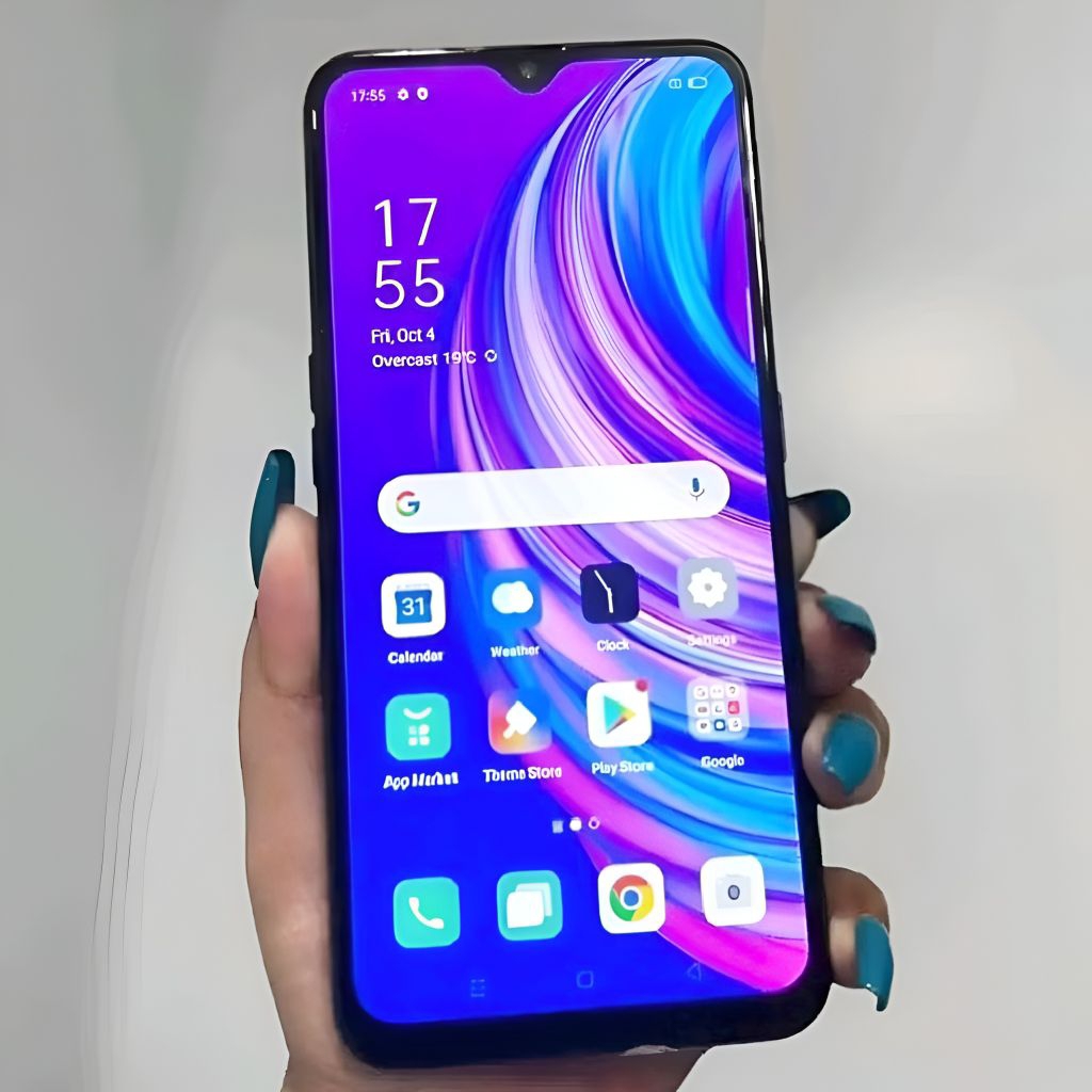 LCD Frame Ts Ori Asli Copotan Oppo F11