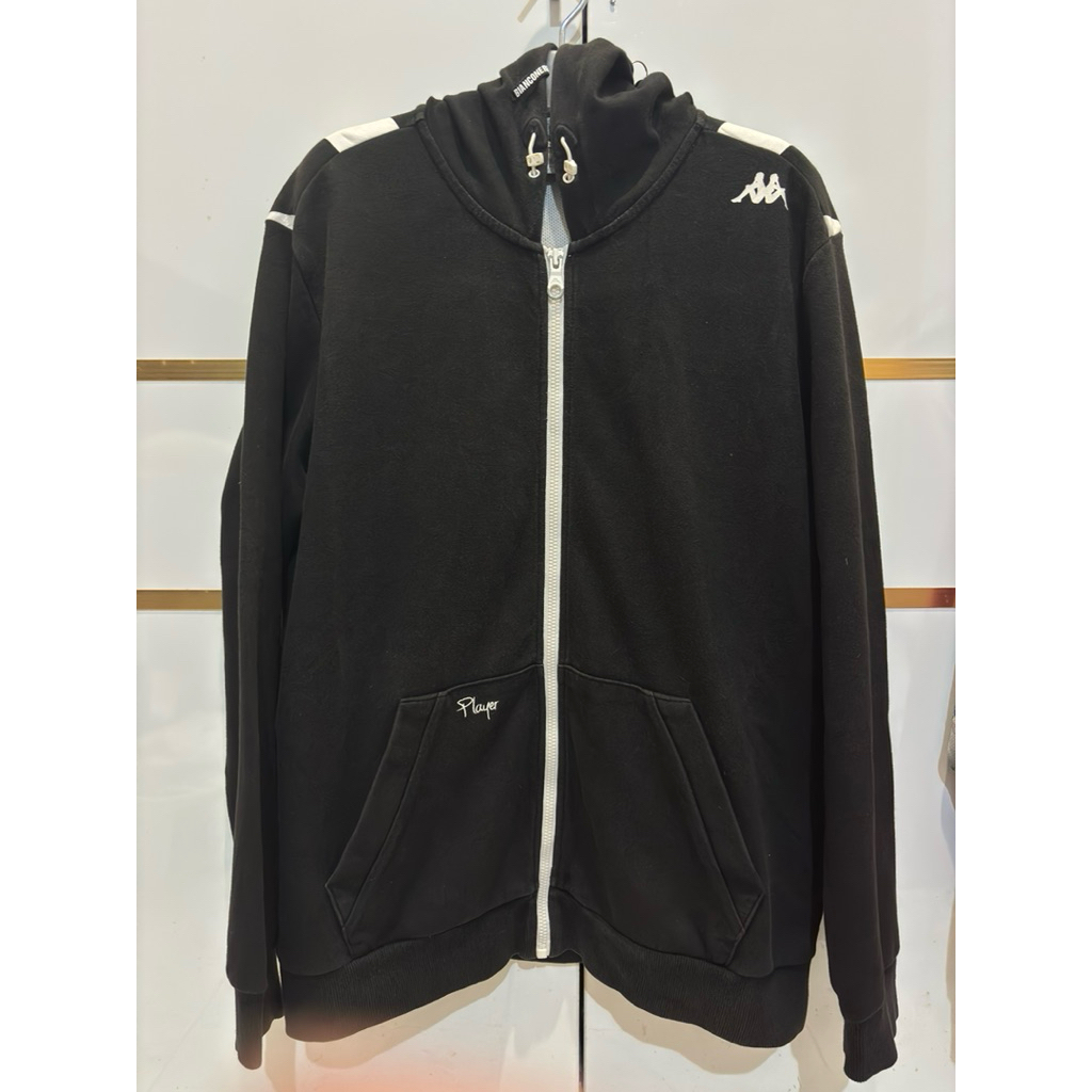 Jaket hoodie Kappa x Juventus Bianconeri rare langka