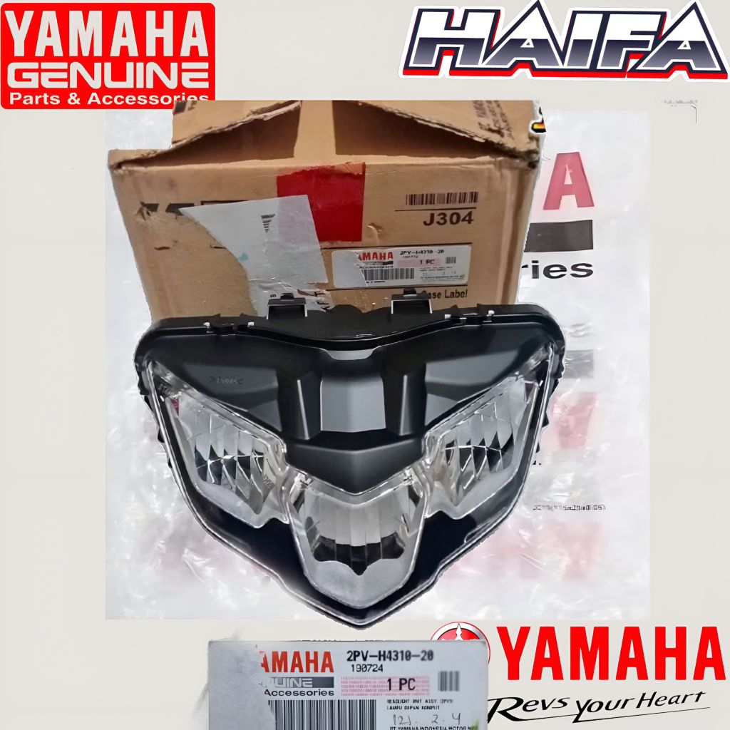 HEADLIGHT LAMPU DEPAN ASSY JUPITER MX KING NEW LED 2PV-H4310-20 ORIGINAL YAMAHA