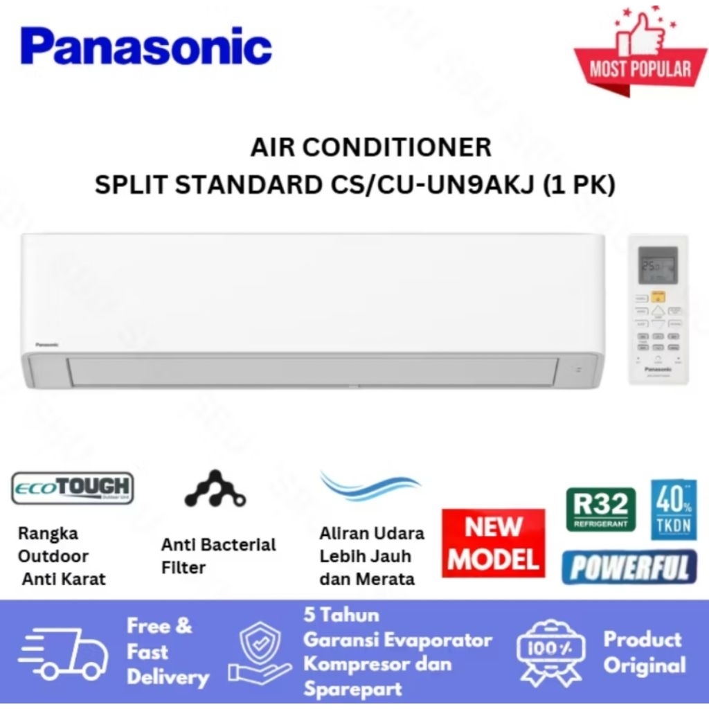 AC split Panasonic 1pk anti bacterial