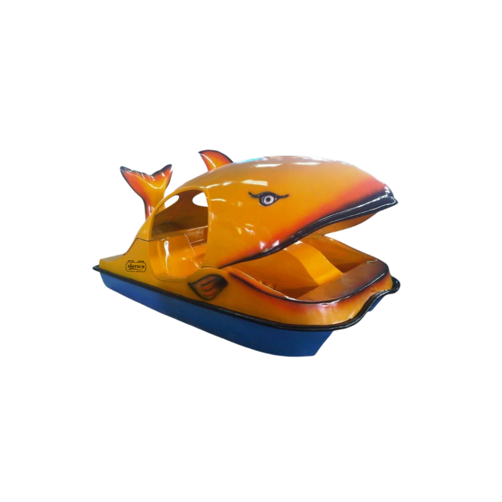 Sepeda Air Biotech Model Hiu Fiberglass | Perahu Kayuh | Perahu Wisata | Perahu Fiberglass