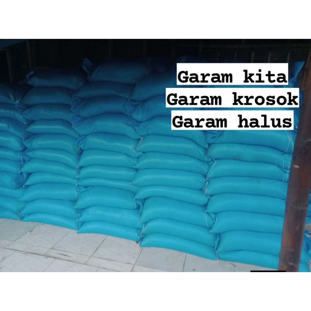 Garam Krosok |Garam Kasar |Garam laut 50kg perkarung