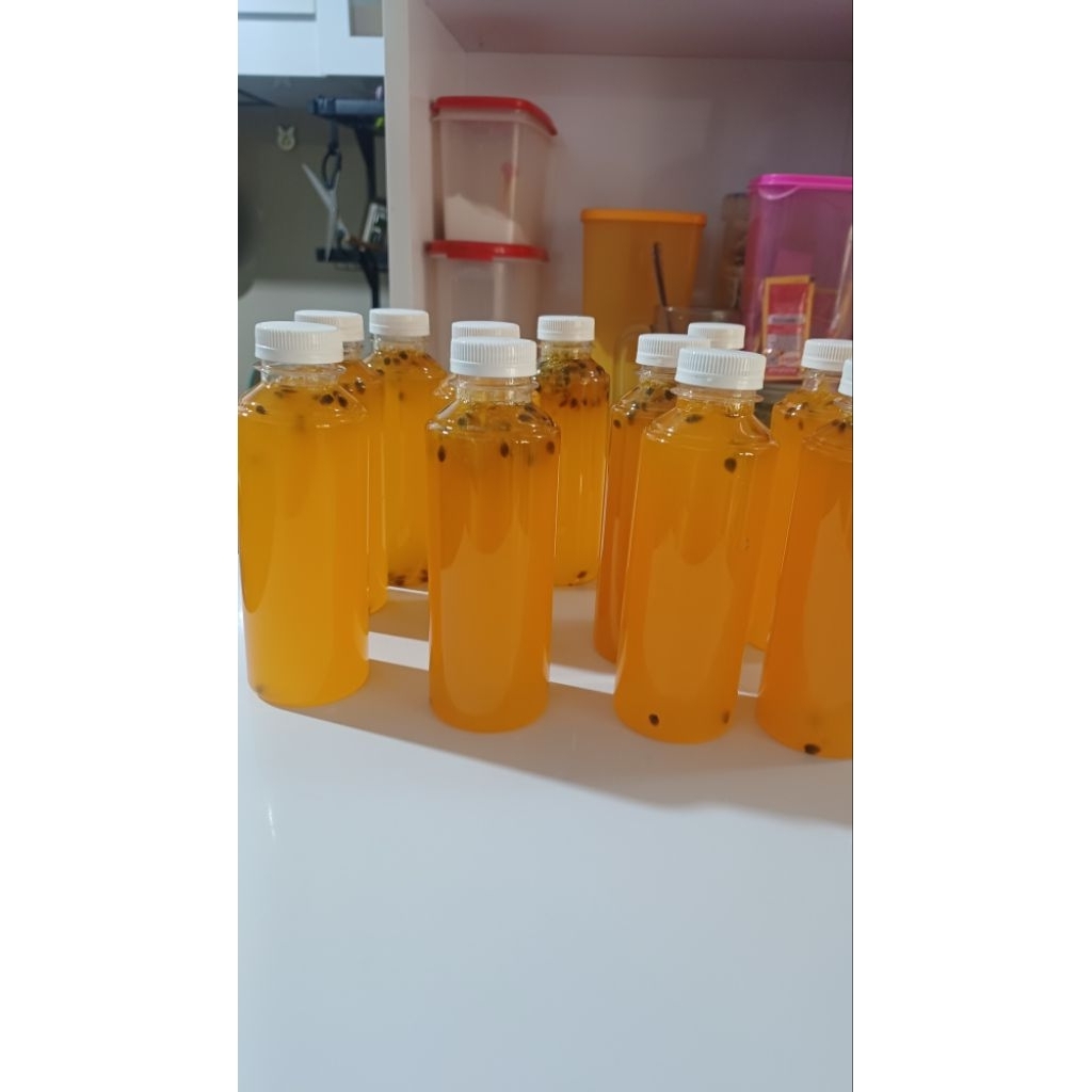 jus markisa 250ml 100% buah & gula asli
