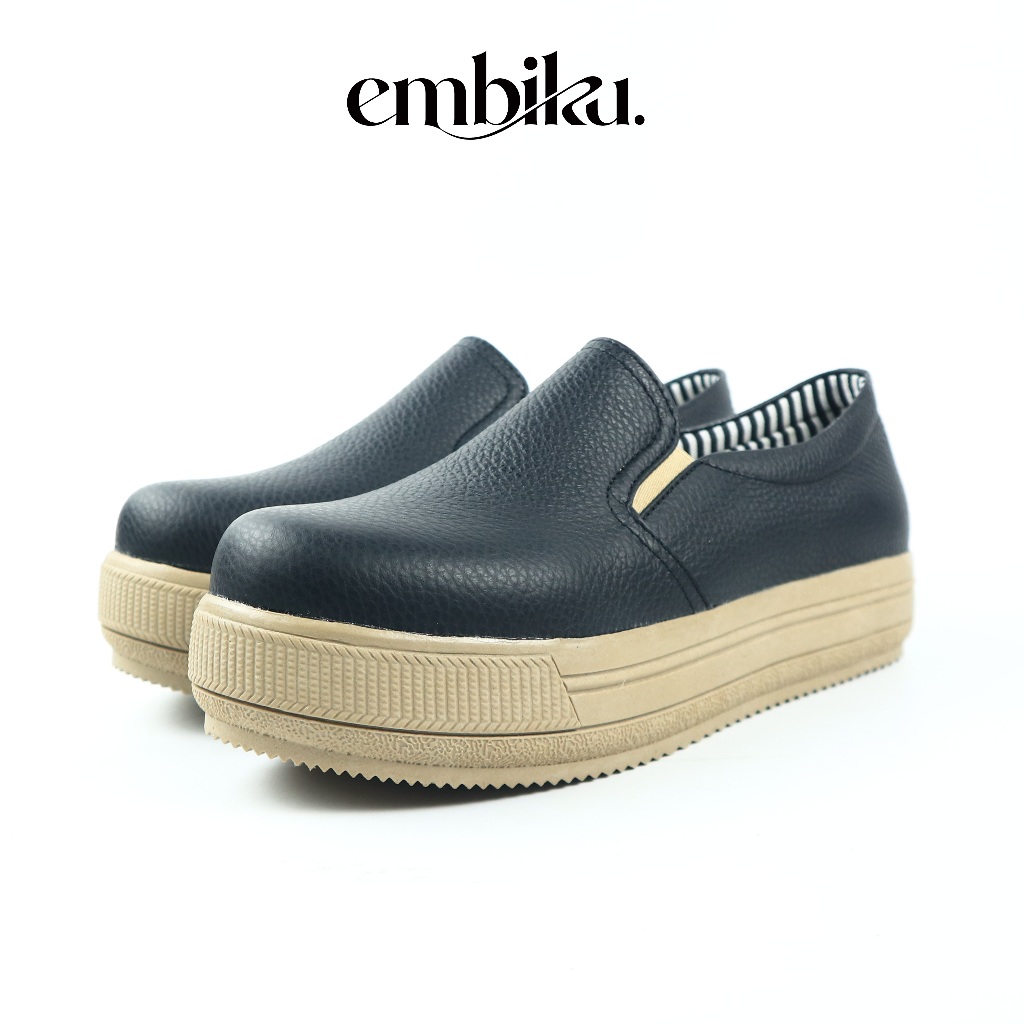 Leadies One | Sandal Slipon Wanita Kulit Sapi Asli - Sepatu Wanita Sneakers Kulit Sapi Asli