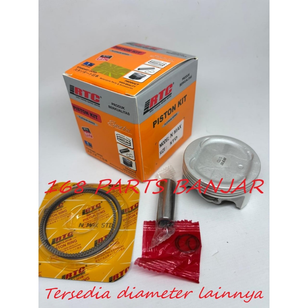 RTC Piston Kit Assy Yamaha N Max / Aerox 58.00 59.00