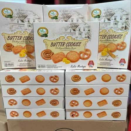 Denex Butter Cookies 90 gr 1 dus Snack Hajatan Karton Makanan Ringan Camilan Murah Mie Goreng Tasty 