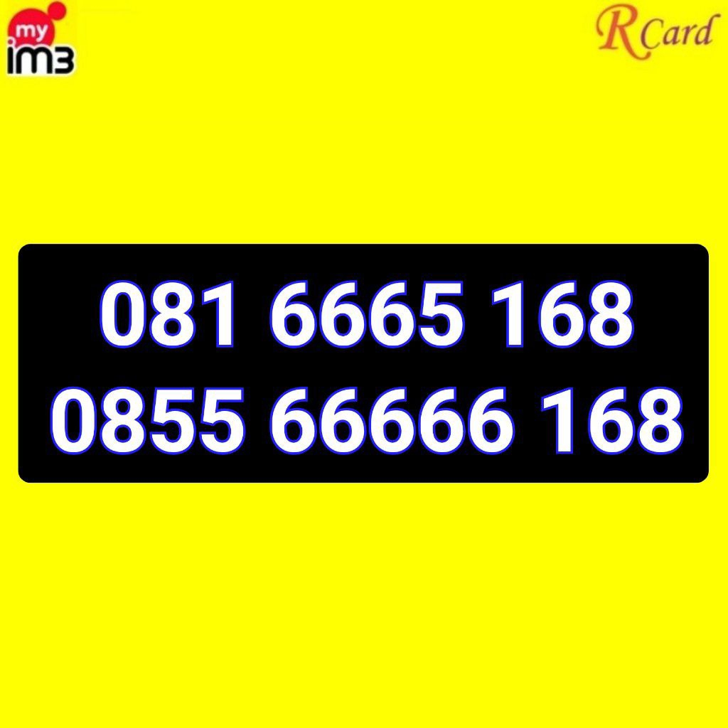Perdana Nomor Cantik Indosat Im3 10 11 Digit ilufa 168
