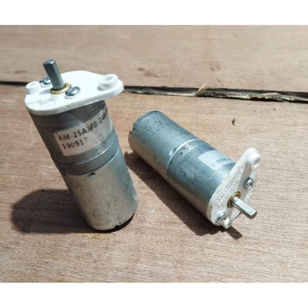 DINAMO Gearbox DC6-12V-30RPM sampai 60rpm