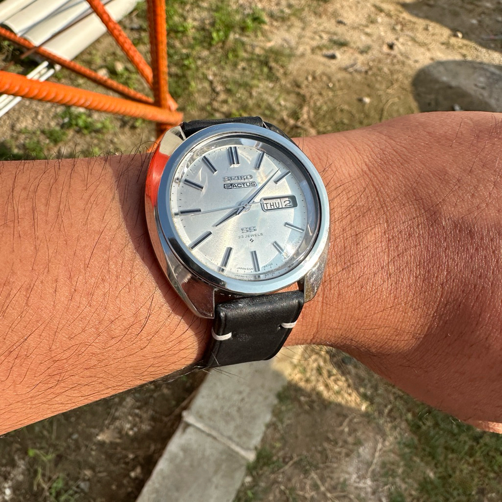 Jam Tangan Vintage Seiko 5 Actus SS Ref-6106-8440