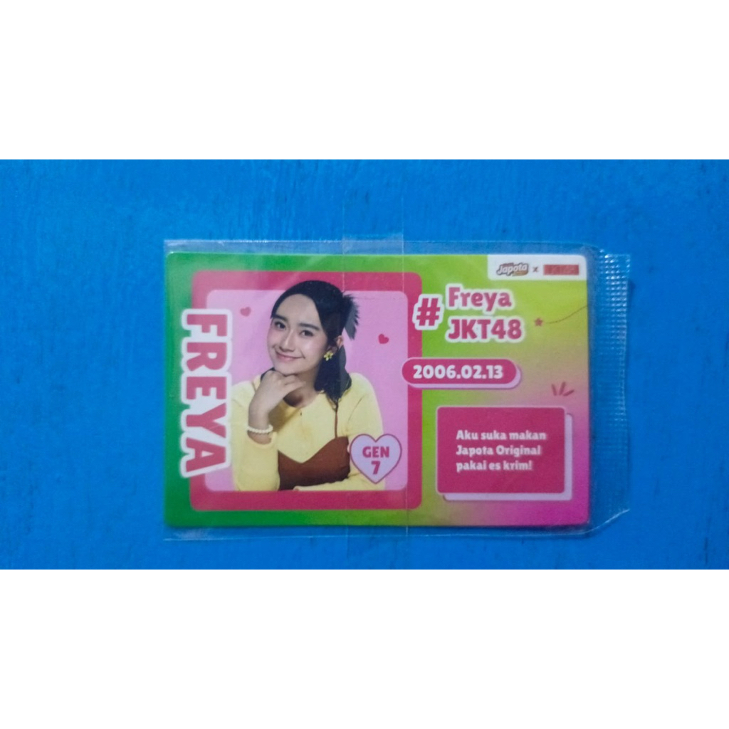 PHOTOCARD JAPOTA FREYA JKT48 TERBARU
