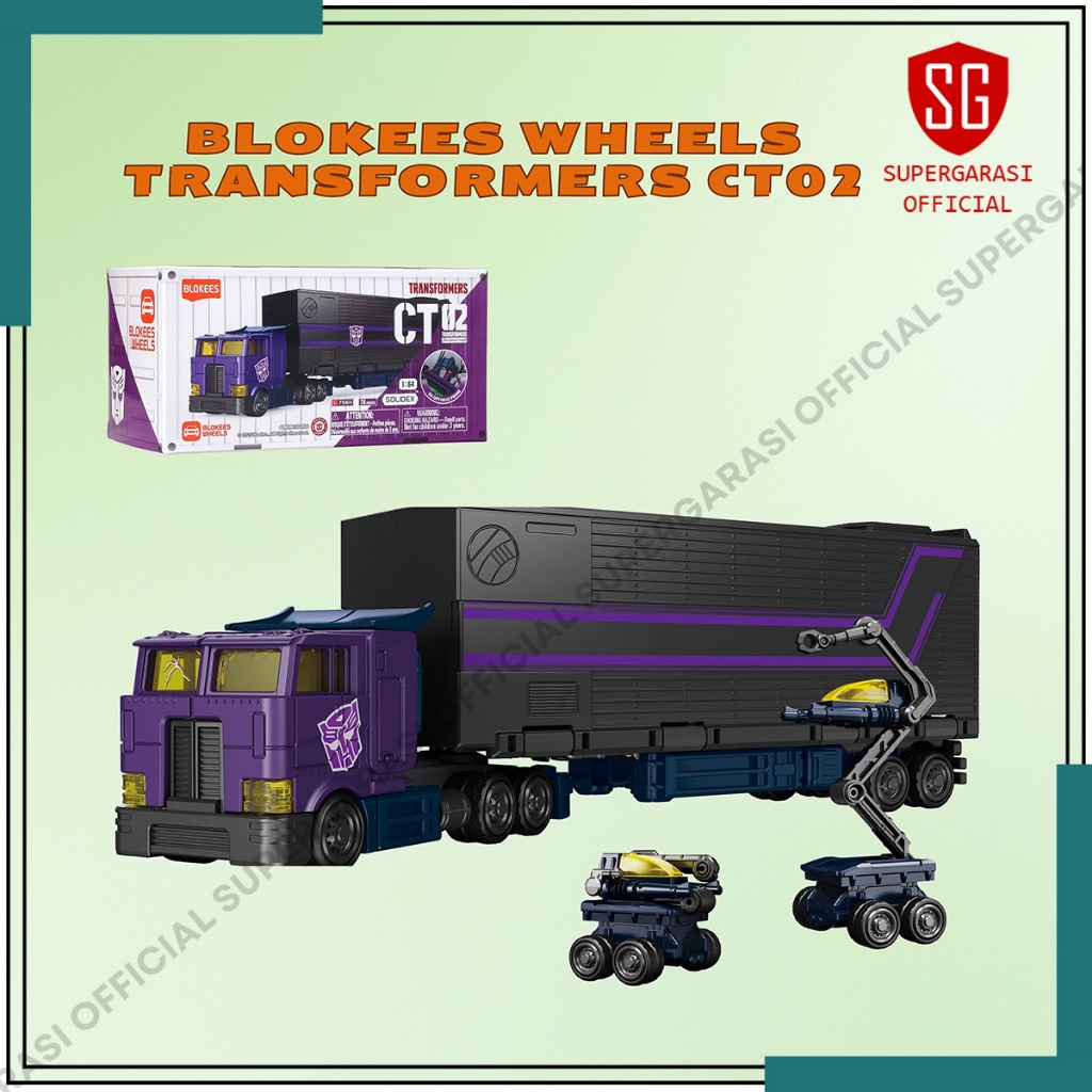 Blokees Wheels CT02 Transformers Optimus Prime 75611 Diecast (SG Optimus Prime Only)