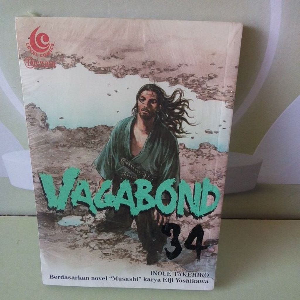 Komik Vagabond 34 segel Original Level comics