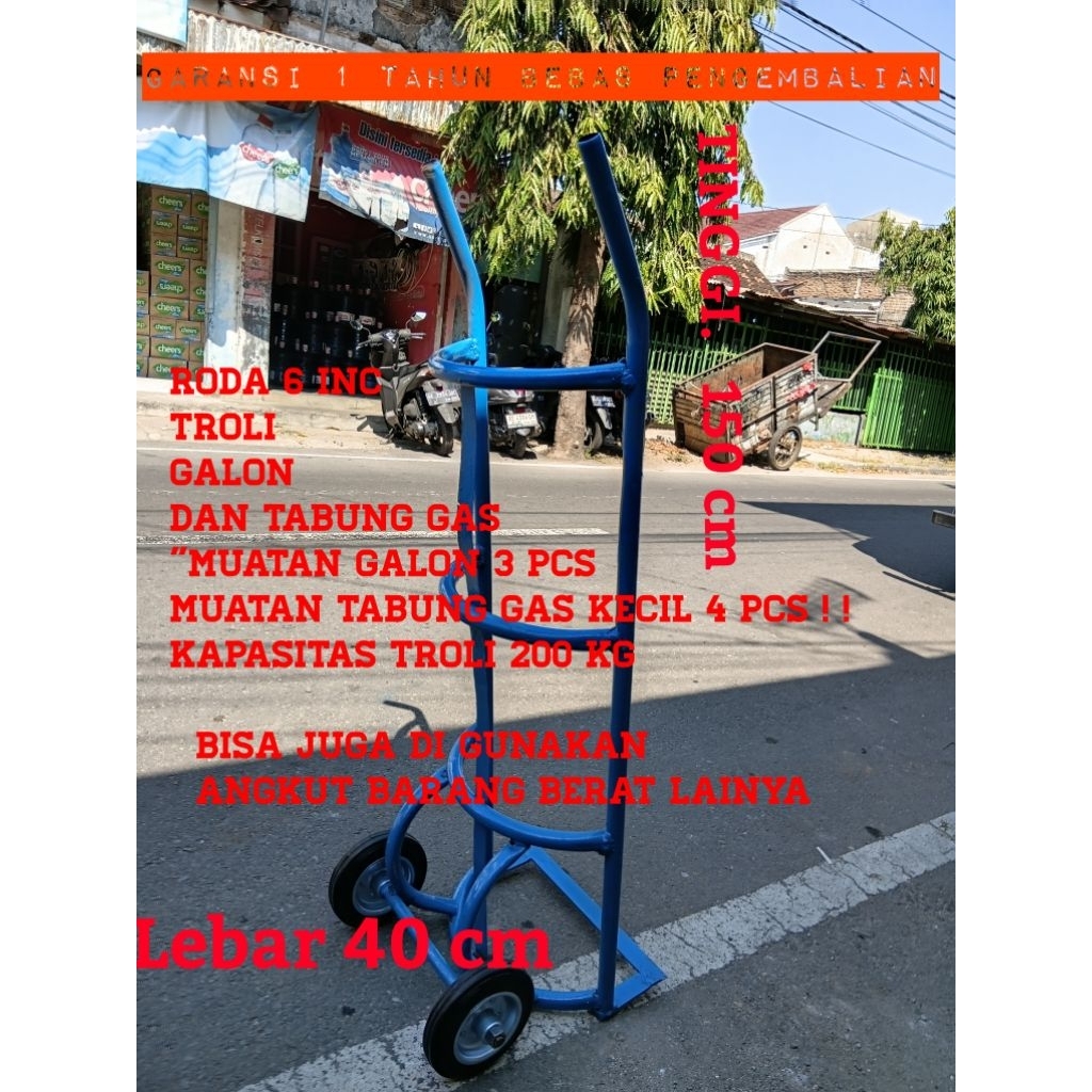 TROLI GALON DAN TABUNG GAS SERBAGUNA