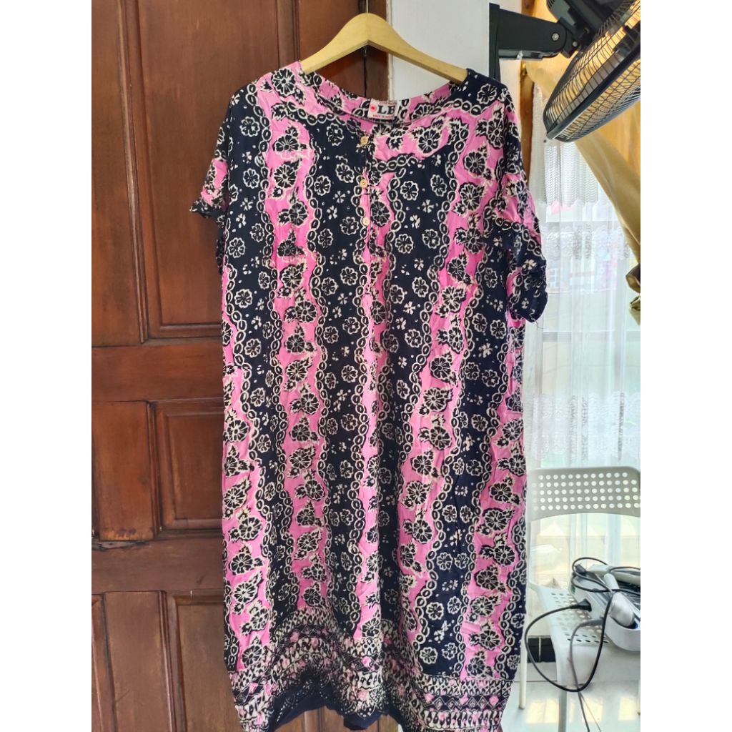 PRELOVED Daster Batik Tulis Lengan Pendek