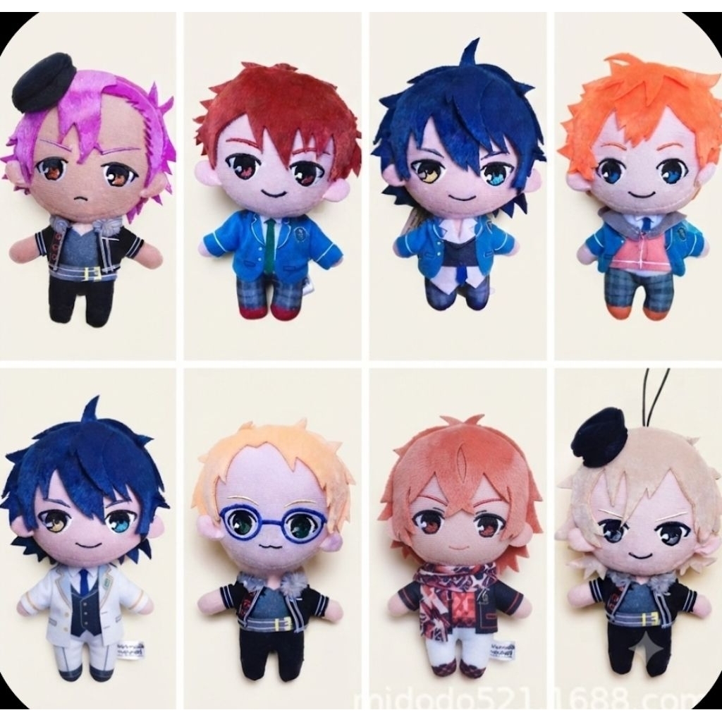 PO 21 HARI STYLE ENSEMBLE STARS PLUS TOY//SAKUMA RITSU SENA HIBIKI WATURU/GANTUNGAN KEYCHAIN
