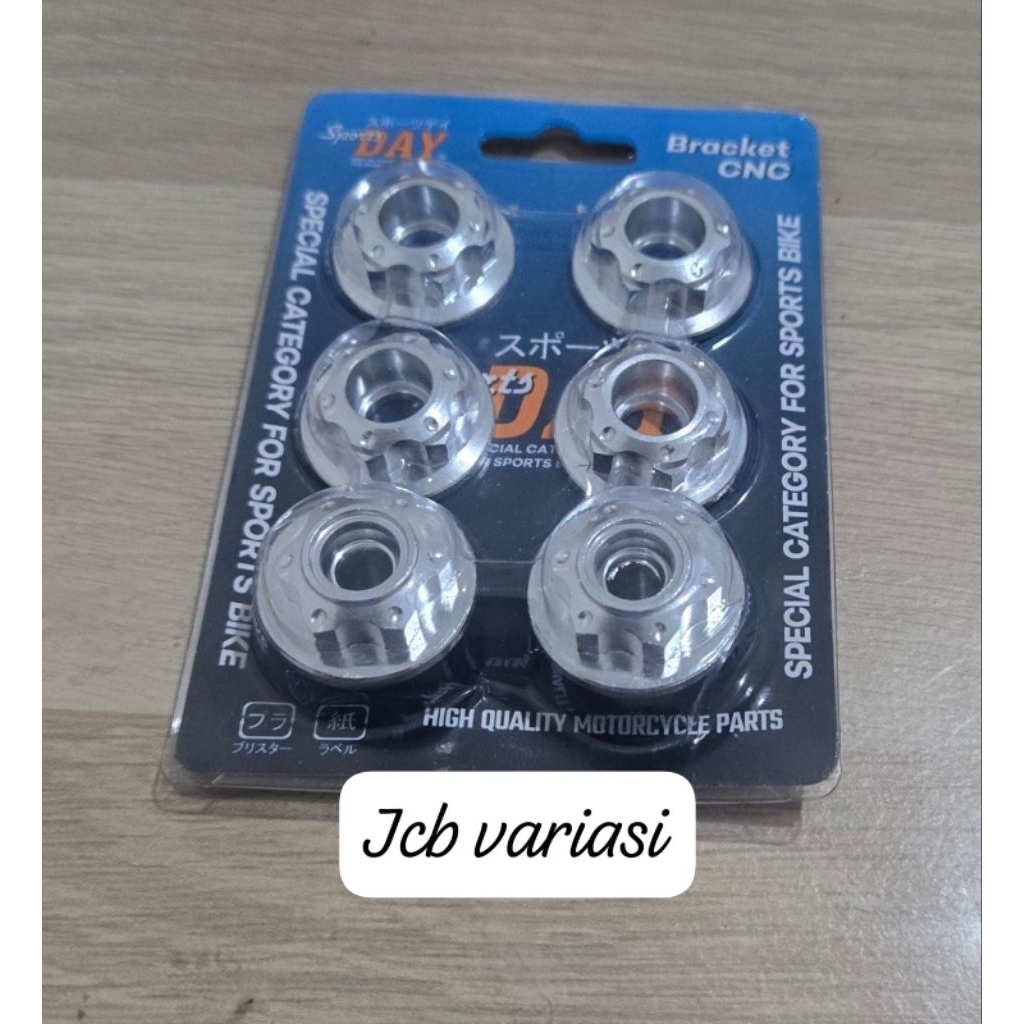 Manisan baut ring CNC IMPOR/MANISAN BAUT SHOCK CB IMPOR/manisan ring shock CNC IMPOR