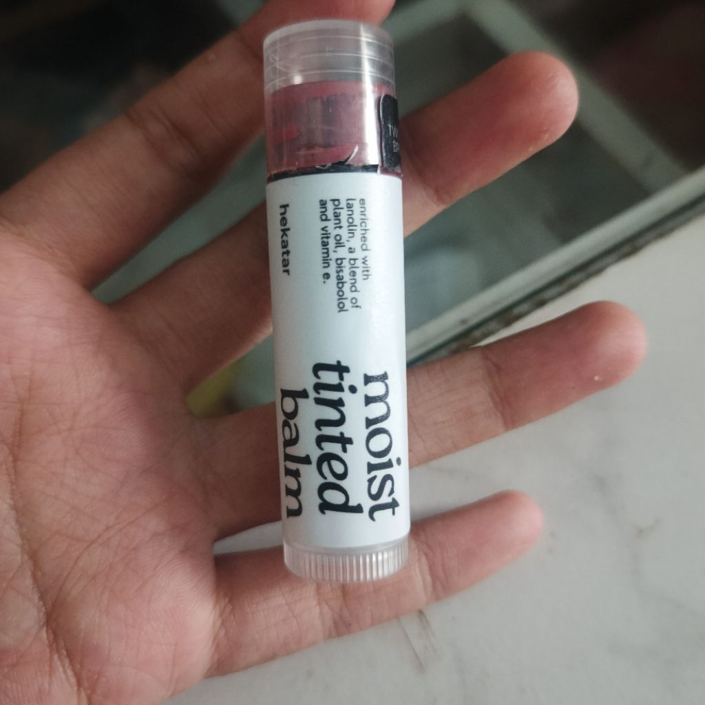 [PRELOVED] HEKATAR MOIST TINTED BALM NYMPH QUEEN