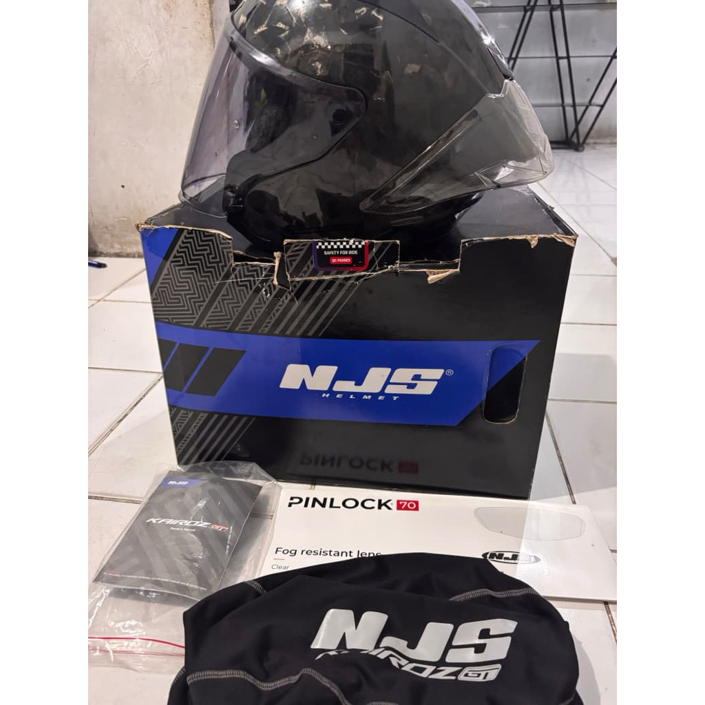 Helm NJS Kairoz GT CARBON second mulus