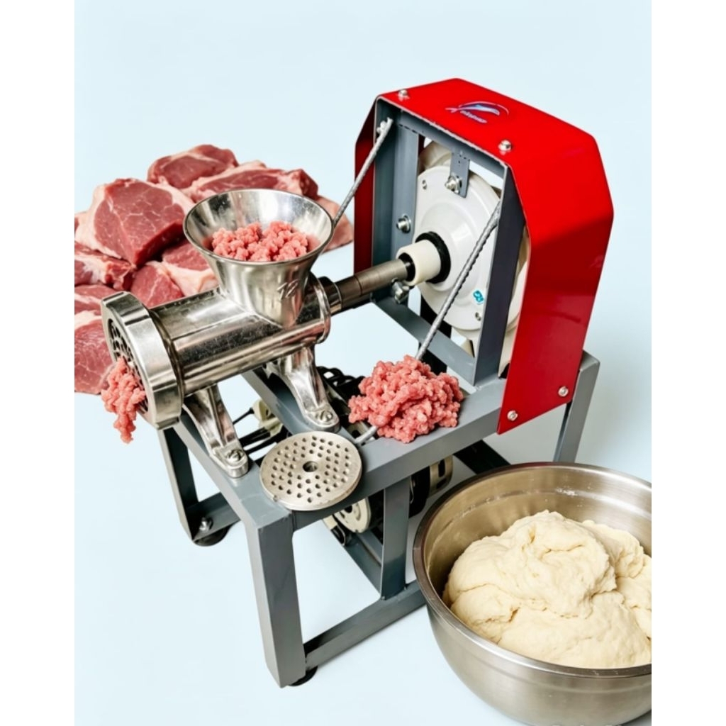 MESIN GILING DAGING/GILING BUMBU/GILING GETUK/GILING BUMBU PECEL SERBAGUNA Listrik No 12 - Meat Grin