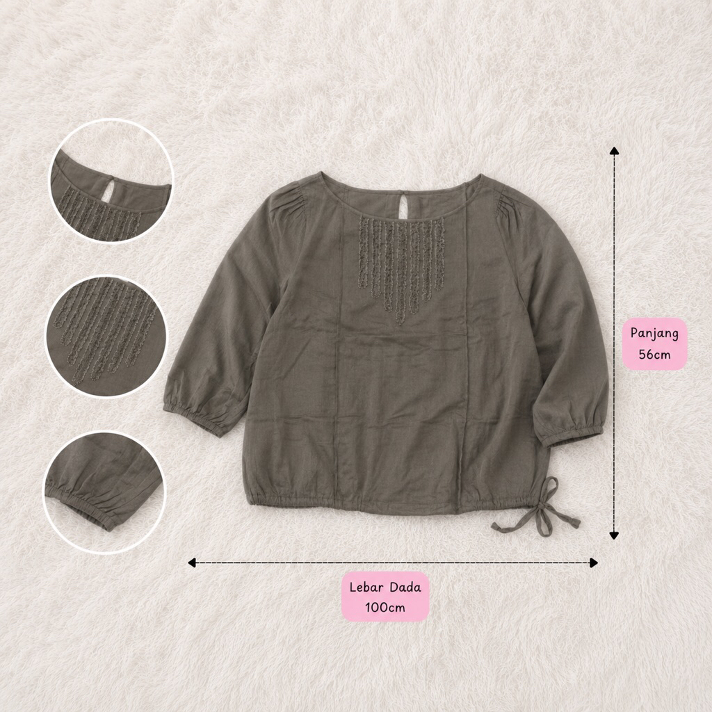 blouse  vintage army