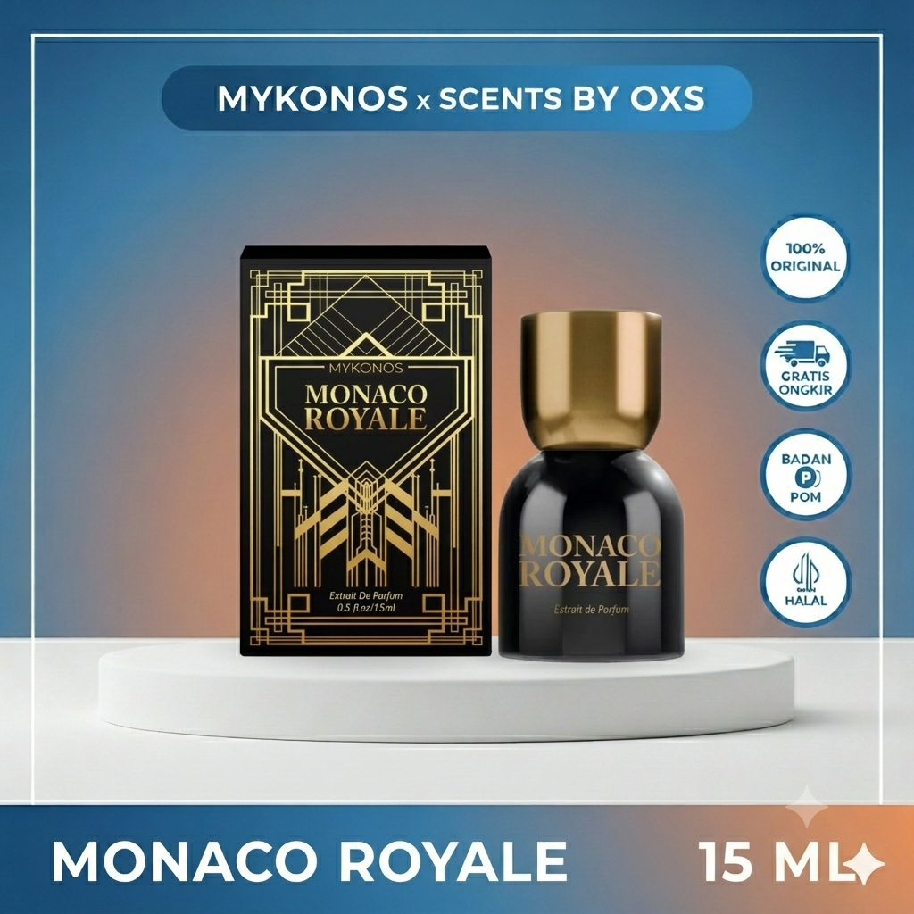 [Official Reseller] Mykonos Monaco Royale 15 ml Extrait De Parfum