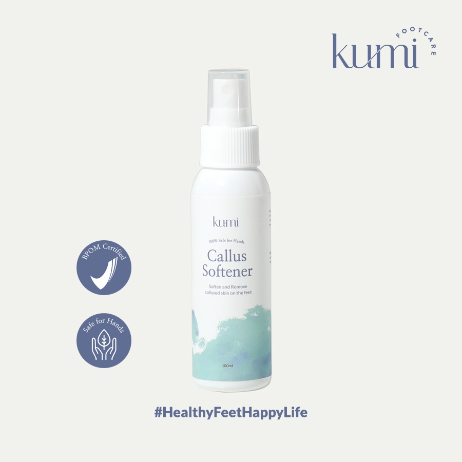 KUMI CALLUS REMOVER SOFTENER [BPOM] / FOOTCARE / PEDICURE CALLUS TREATMENT / FOOTCARE #1