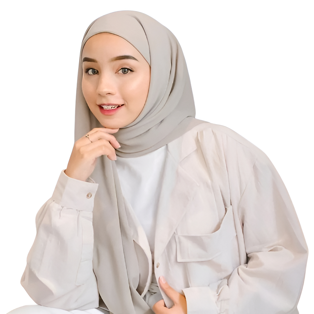 HIJAB PASHMINA INNER JILBAB PASHMINA INSTAN 2IN1 CERUTY BABYDOLL