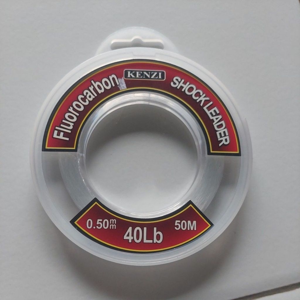 Shock Leader Fluorocarbon Kenzi 0.50mm 40Lb 50m