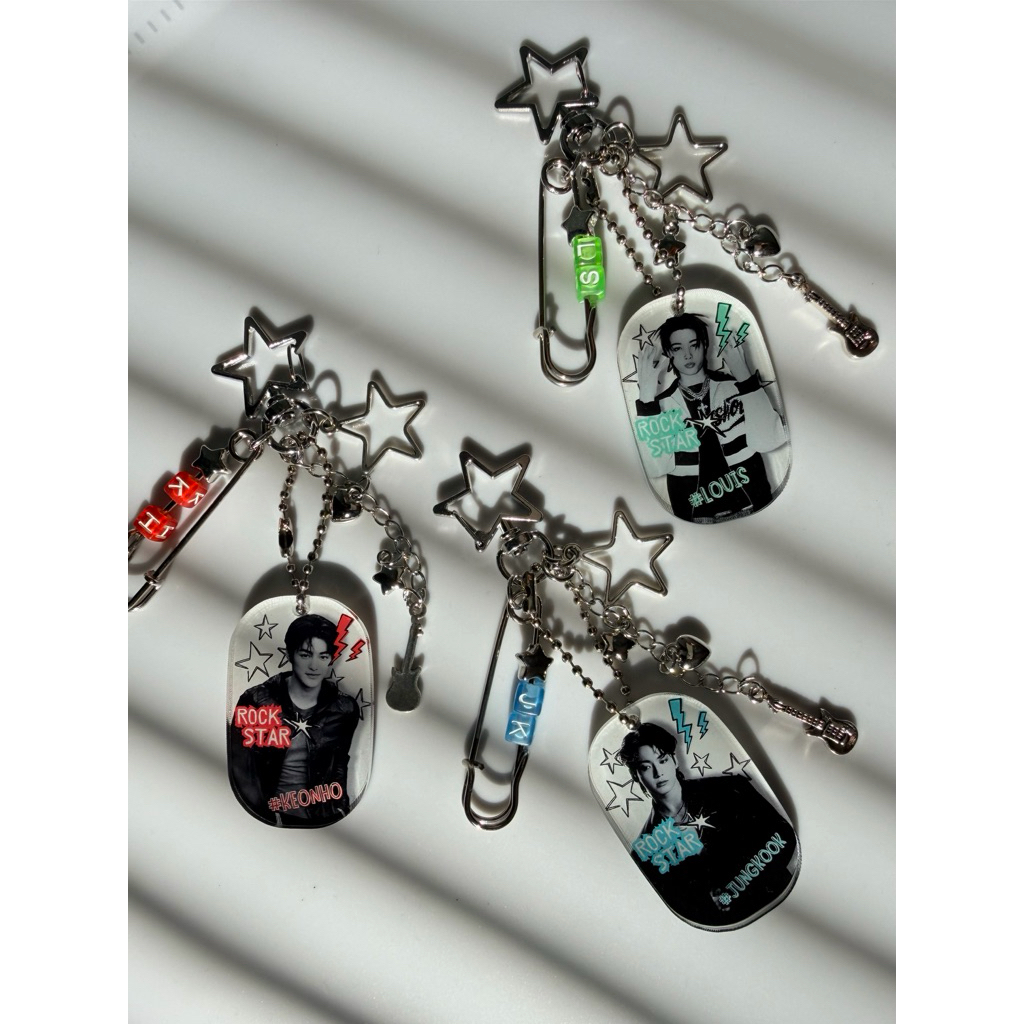 Keychain Treasure Rockstar | Keyring Treasure | Gantungan Kunci kpop