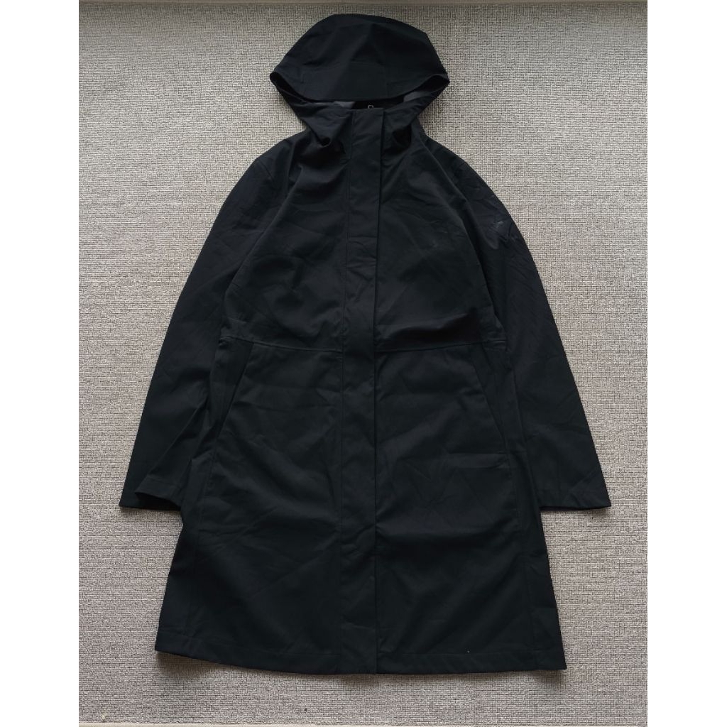 UNIQLO BLOCK TECH PARKA WATERPROOF JACKET SZ S