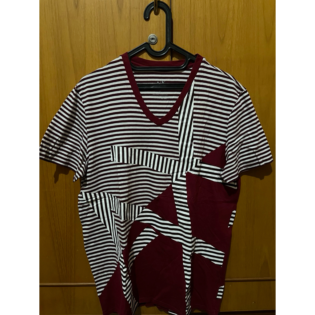 [PRELOVED] Armani Exchange Men t-shirt Kaos Laki size L