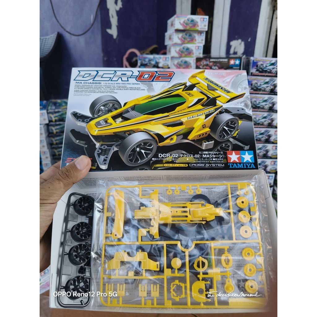 TAMIYA 18650 DCR 02 ( Tanpa Body, Decal Dan Dinamo ) MA CHASSIS