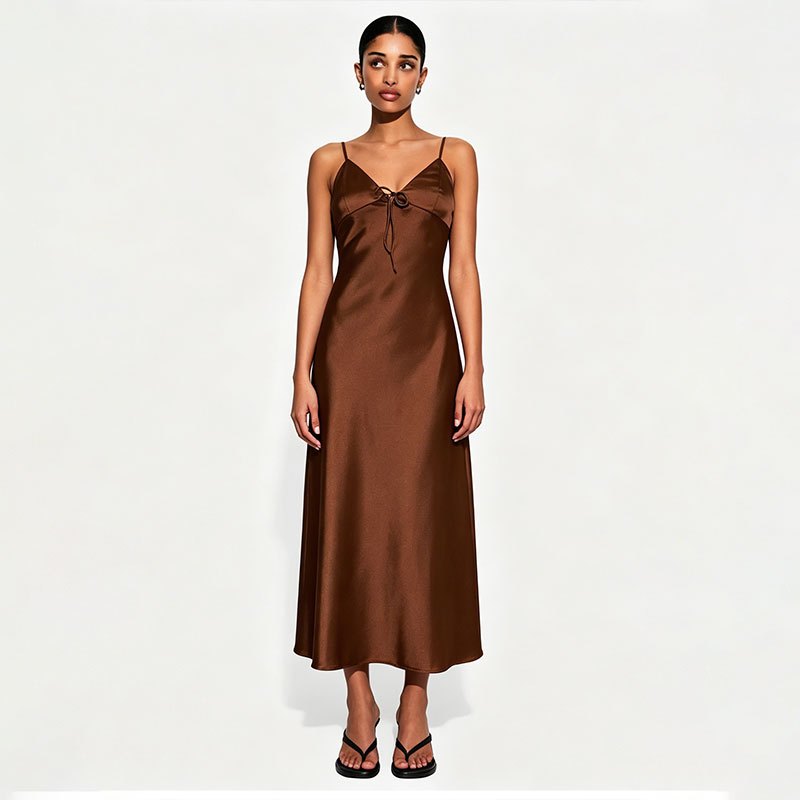 SHEING Dress TankTop Panjang Wanita  Maxi Long Dress