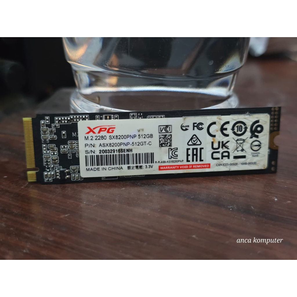 SSD M.2 NVMe 512 GB  PCIe 3.0 Samsung | Intel | Hynix | | Adata Second normal