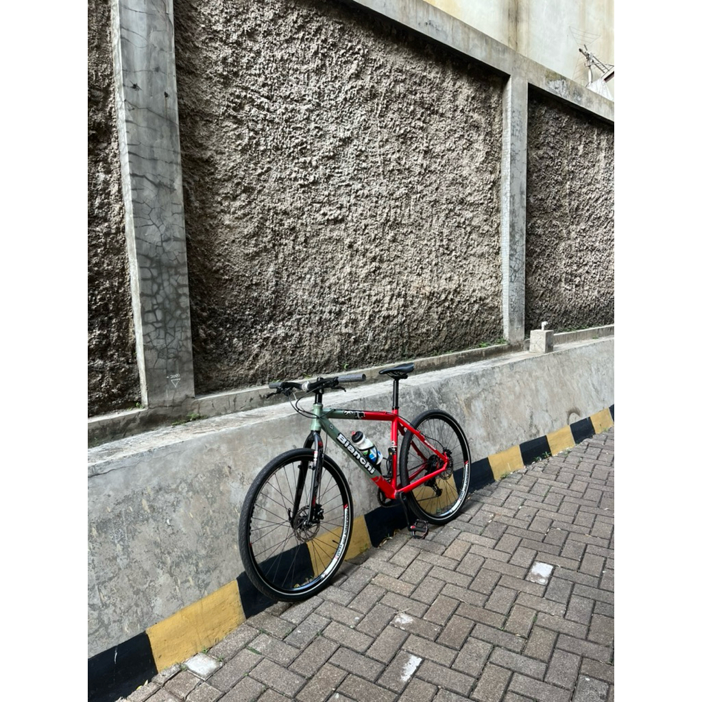FRAME/FULLBIKE SEPEDA BIANCHI MUTT MTB/GRAVEL SIZE 19 ALLOY