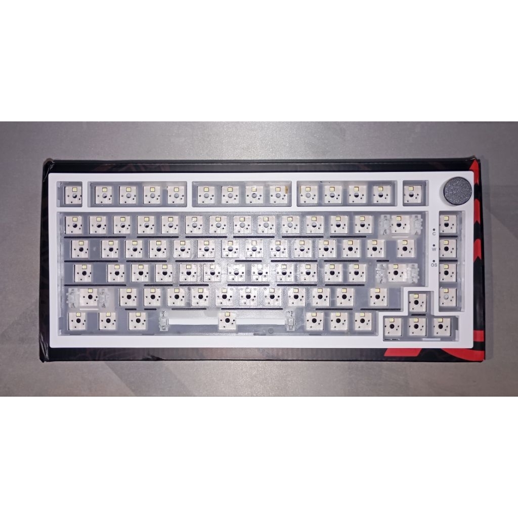 Barebone Ajazz AK820 V1 Monochrome - Wired Connection