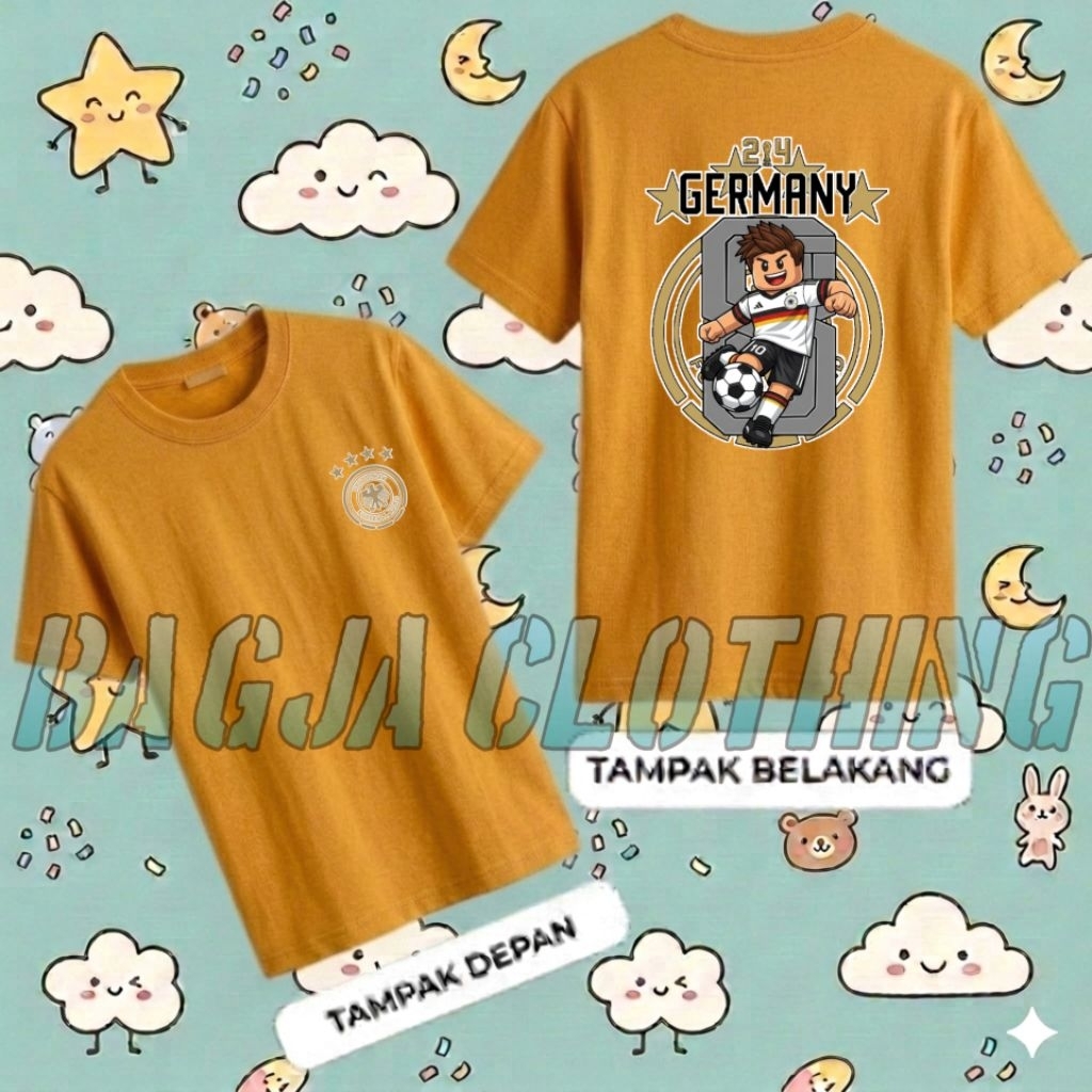 kaos baju anak anak timnas piala dunia Germand jerman