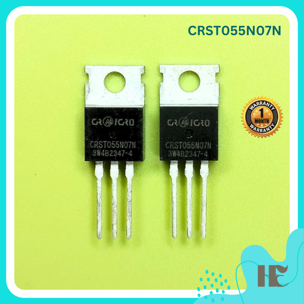 CRST055N07N GARANSI Mosfet FET CRST 055N07N 70V 120A Sepeda Listrik