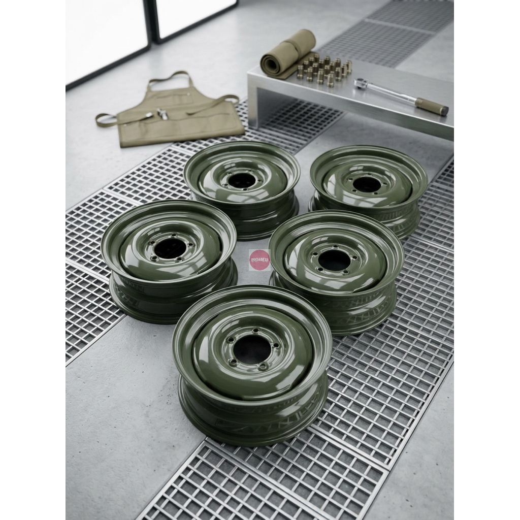 Velg Original Willys R16 Kondisi Istimewa